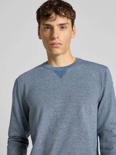 Blend Strickpullover mit Rundhalsausschnitt Modell 'Bruton' Marine 3