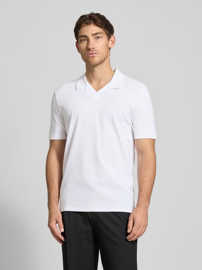 HUGO Poloshirt met reverskraag, model 'Dimerspolo' Wit - 4