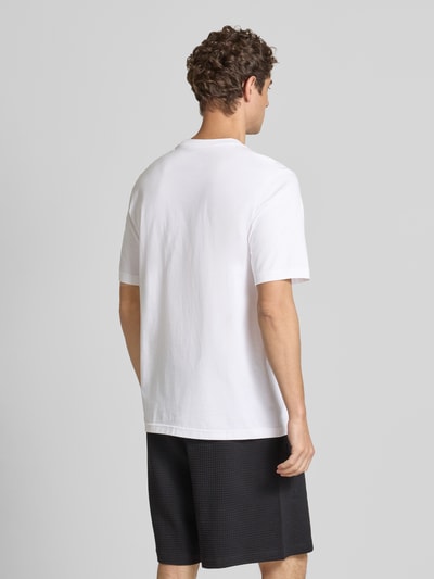 adidas Sportswear T-shirt met labelprint Wit - 5