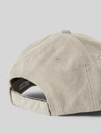 CK Calvin Klein Basecap aus Cord mit Label-Patch Beige 3