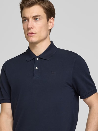 ECOALF Regular Fit Poloshirt mit Logo-Stitching Modell 'TEDANALF' Marine 3