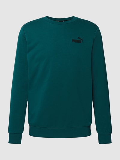 PUMA PERFORMANCE Sweatshirt mit kontrastivem Label-Detail Modell 'Small Logo Crew' Bottle 2