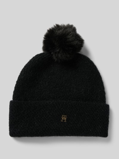 Tommy Hilfiger Beanie mit Woll-Alpaka-Anteil Black 1