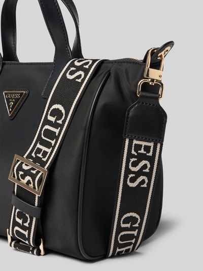 GUESS Tote tas met logodetail model 'Follie' Zwart - 4