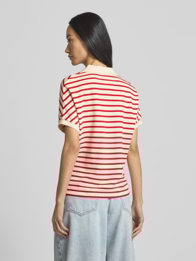 Tommy Hilfiger Relaxed Fit T-Shirt aus Lyocell-Mix Rot 5