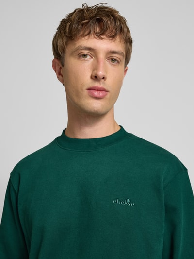 Ellesse Sweatshirt met ronde hals, model 'CORCOLLE' Donkergroen - 3