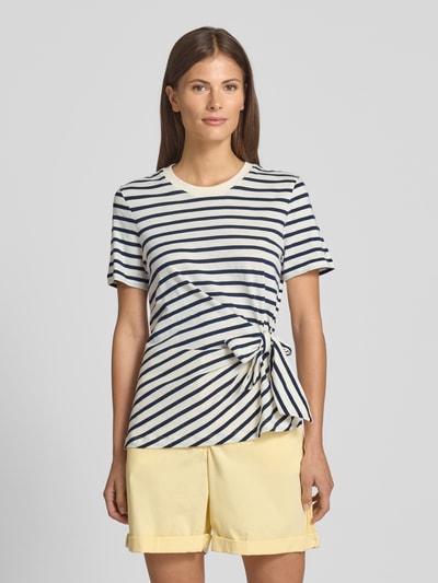 Tommy Hilfiger  Regular fit T-shirt van puur katoen Marineblauw - 4