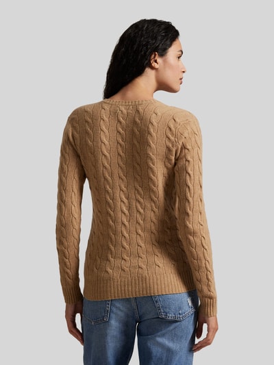 Polo Ralph Lauren Regular Fit Pullover aus Woll-Mix mit Kaschmir-Anteil Camel 5