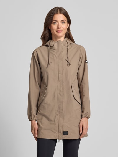 khujo Parka mit Label-Patches Modell 'AMETI' Beige 4