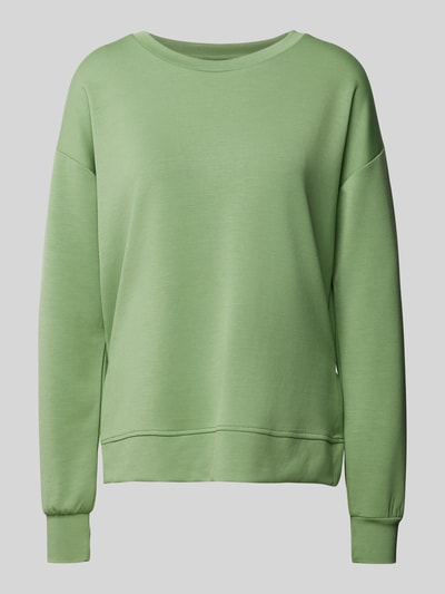 Soyaconcept Sweatshirt met extra brede schouders, model 'BANU' Groen - 2