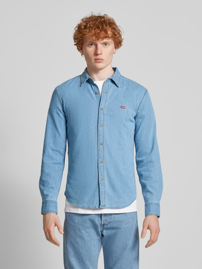 Levi's® Koszula casualowa z listwą guzikową Jeansowy niebieski 4