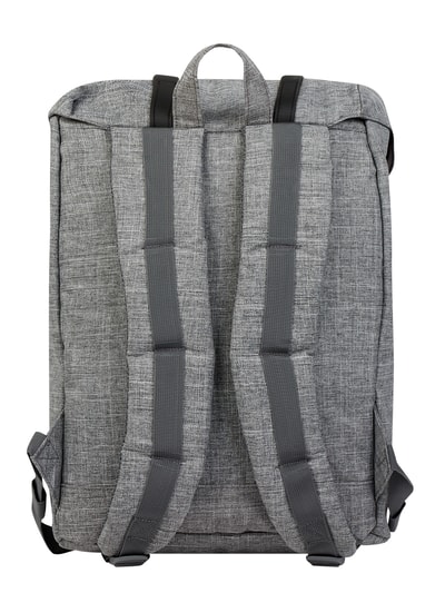 Herschel Rucksack mit Laptopfach Modell 'Retreat' Dunkelgrau meliert 3