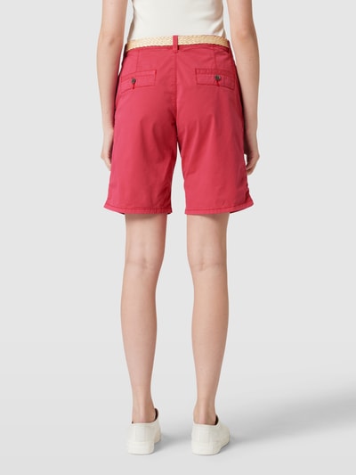 Esprit Korte chino met Franse steekzakken Fuchsia - 5