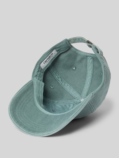 Carhartt Work In Progress Basecap aus reiner Baumwolle Modell 'Icon' Helltuerkis 2