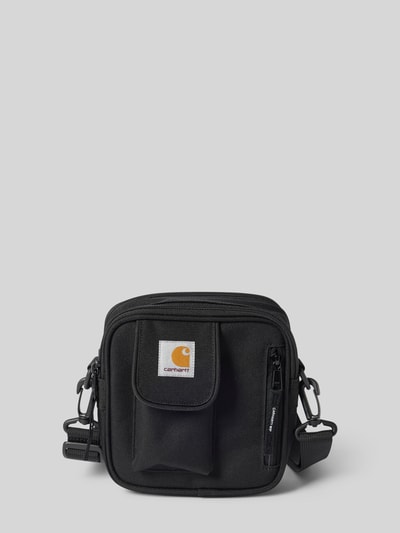 Carhartt Work In Progress Umhängetasche mit Label-Patch Modell 'Essentials' Black 2