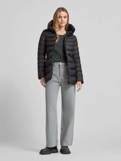 Peuterey Daunenjacke mit Zweiwege-Reißverschluss Modell 'ESDRA' Black 1