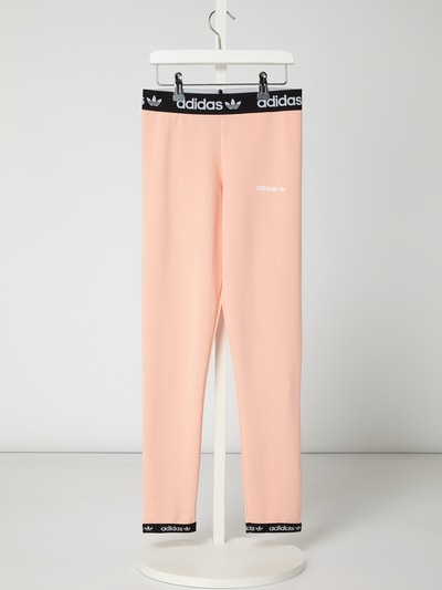 adidas Originals Leggings mit elastischem Logo-Bund Rosa 1