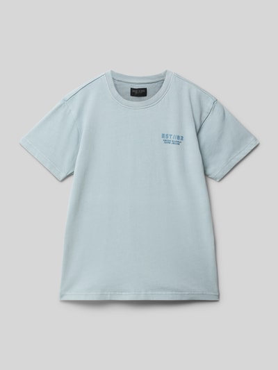 CARS JEANS T-Shirt mit Label-Print Bleu 1