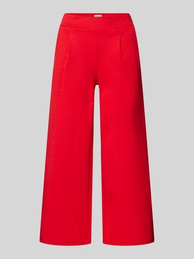 ICHI Culotte mit elastischem Bund Modell 'Kate' Rot 2