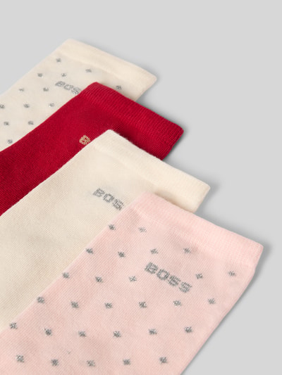 BOSS Socken mit Geschenkbox im 4er-Set Rot 2