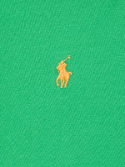 Polo Ralph Lauren T-shirt o kroju custom slim fit z wyhaftowanym logo  Neonowy zielony 3