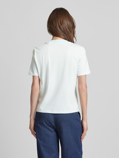 Esprit T-shirt met streepmotief Lichtblauw - 5