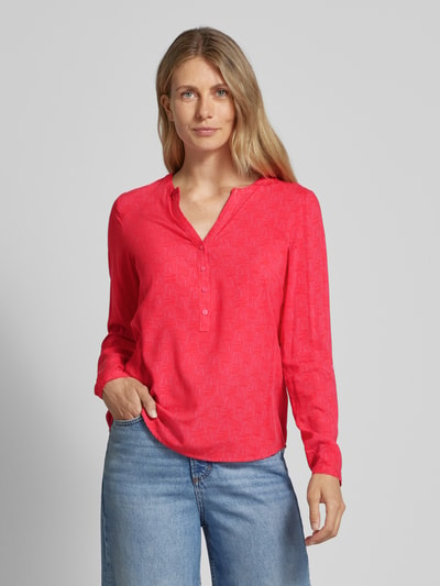 Christian Berg Woman Bluse mit Tunikakragen Pink 4