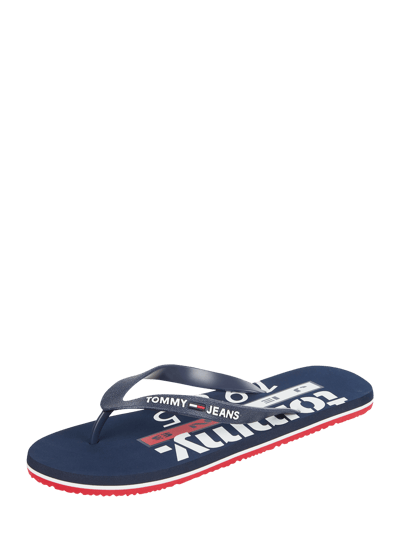 Tommy Jeans Teenslippers met logoprints  Blauw - 1