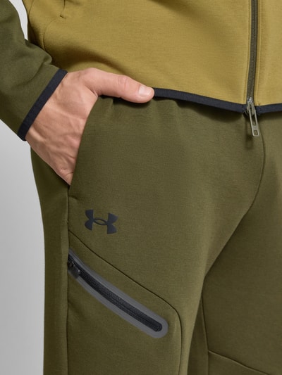 Under Armour Sweatpants mit elastischem Bund Oliv 3