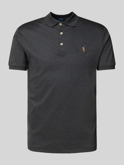 Polo Ralph Lauren Poloshirt mit Label-Stitching Black 2