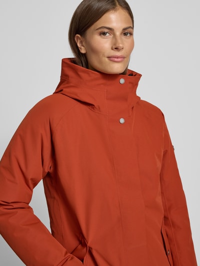 Didriksons Parka z kapturem model ‘ALANA’ Pomarańczowy 3