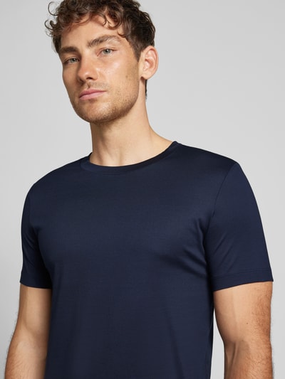 s.Oliver BLACK LABEL T-shirt met ronde hals Marineblauw - 3