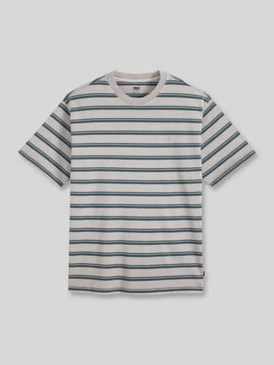 Levi's® Relaxed Fit T-Shirt aus reiner Baumwolle Modell 'Red Tab™' Mittelgrau 2