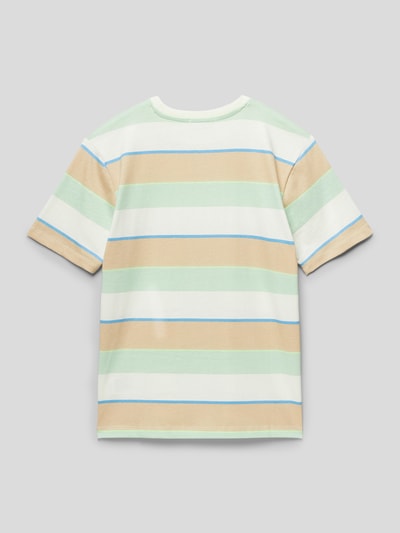 Tom Tailor T-Shirt mit Streifenmuster Apricot 3