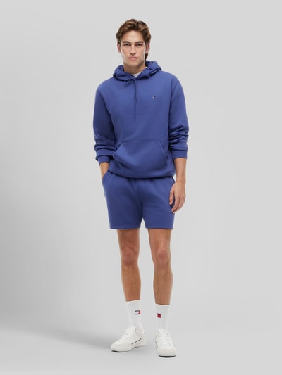 Tommy Jeans Relaxed Fit Bermuda aus Baumwoll-Mix mit Tunnelzug Rauchblau 1
