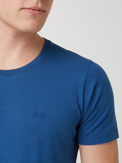 DENHAM T-shirt van slubjersey Koningsblauw - 3