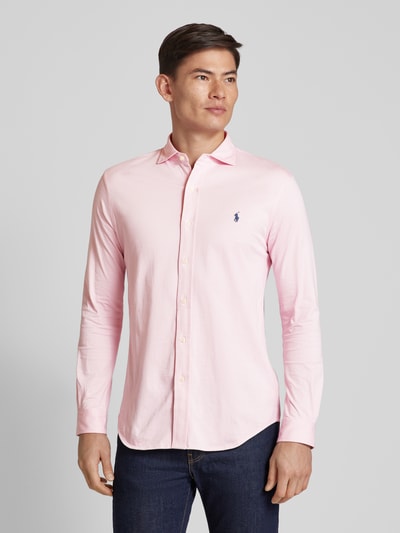 Polo Ralph Lauren Freizeithemd mit Label-Stitching Pink 4
