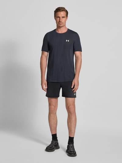 Under Armour Regular Fit Shorts mit Logo-Detail Black 1