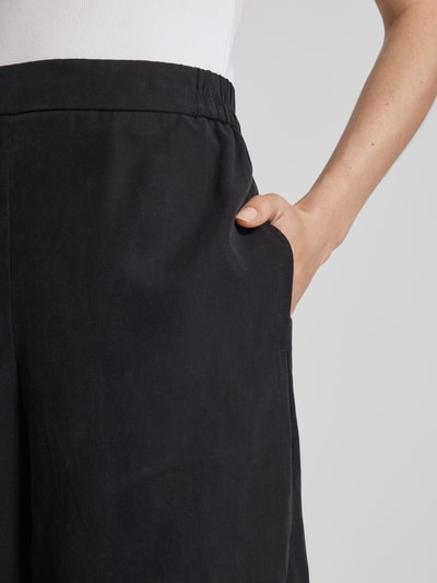 Marc O'Polo Bermudas aus Lyocell-Leinen-Mix in unifarbenem Design Black 3