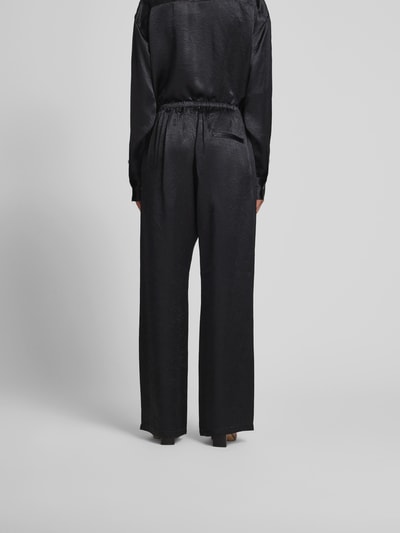 Filippa K Stoffhose mit elastischem Bund Black 5