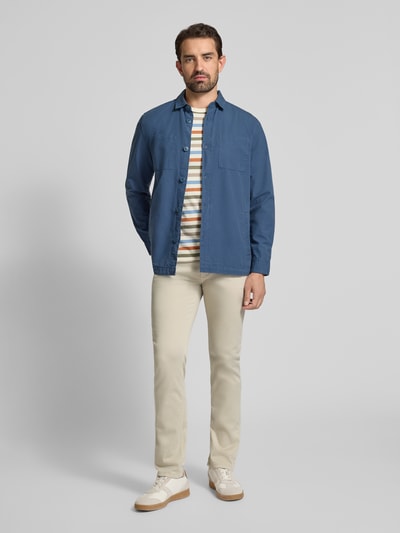 BOSS Orange Slim Fit Chino aus Baumwoll-Mix Beige 1