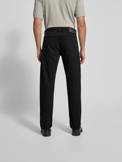 Closed Straight Fit Jeans aus Baumwolle Black 5