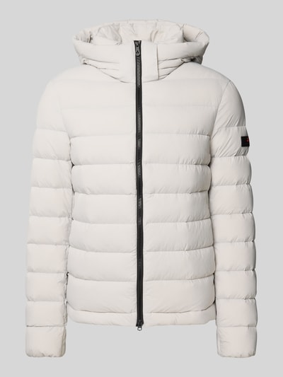 Peuterey Gewatteerd jack met ritssluiting, model 'BOGGS' Lichtgrijs - 2