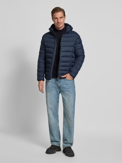 MCNEAL Steppjacke mit Kapuze Marine 1