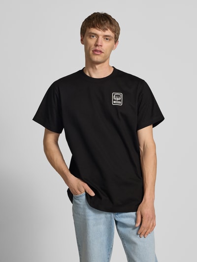 G-Star Raw Loose Fit T-Shirt mit Label-Print Black 4