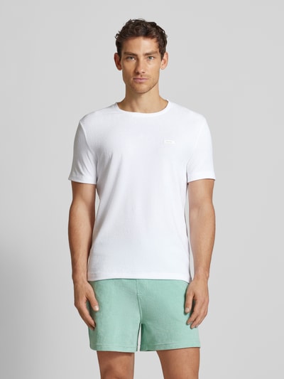 CK Calvin Klein T-shirt met labelpatch Wit - 4