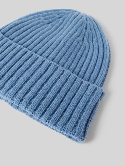 Jake*s Casual Czapka beanie z szerokim brzegiem Jeansowy niebieski 2