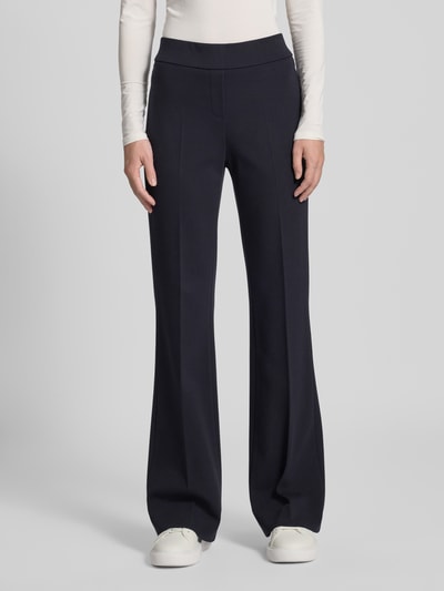 SEDUCTIVE Stoffhose aus Viskose-Mix mit Bügelfalte Modell 'NANOU' Dunkelblau 4