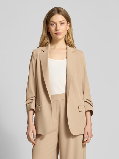 Jake*s Collection Blazer mit Reverskragen und Pattentaschen Sand 4