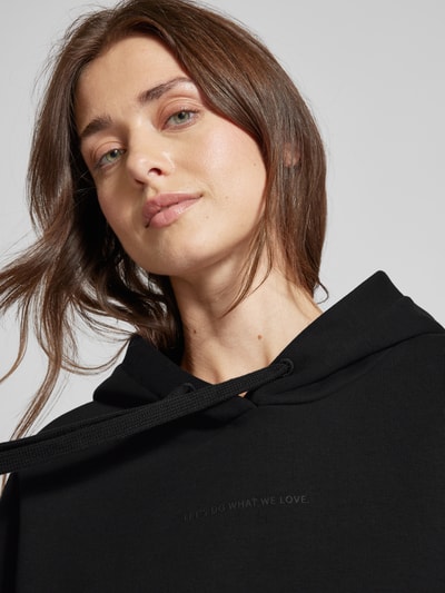 Smith and Soul Hoodie met oversized schouders Zwart - 3